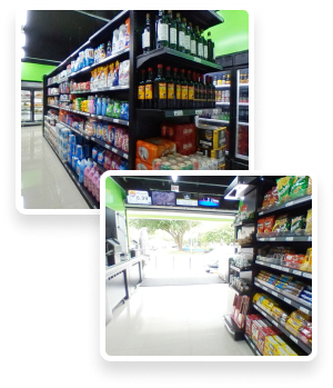 Interior organizado de uma unidade Brisa
